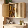 COSTWAY Schmaler Badezimmerschrank, Hängeschrank Bad mit 2 Produktbild-Vorschau 9