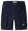 NAME IT Lässige Cargo Shorts Kurze Twill Chino Hose Denim Produktbild-Vorschau 6