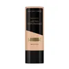 A product shot of a bottle of foundation. Voir les images du produit