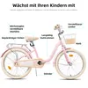 Joystar 20 Zoll-Kinderfahrrad, komplett mit Korb, Klingel, Produktbild-Vorschau 2