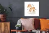MuchoWow® Poster Fuchs - Dschungel - Sterne 50x50 cm - Produktbild-Vorschau 2