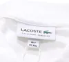 LACOSTE SHORT SLEEVED RIBBED COLLAR Weiß Náhľad obrázku produktu 6