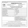 This is an energy efficiency label for a wood-burning stove, showing technical specifications and certifications. Produktbild-Vorschau