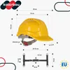 KOTARBAU® Bauhelm Bauarbeiterhelm Schutzhelm für die Produktbild-Vorschau 3