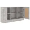 vidaXL Sideboard Betongrau 120x30,5x70 cm Holzwerkstoff Produktbild-Vorschau 5