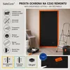 SafeCore drzwi przeciwpyłowe 2x 220x110 cm z zamkiem Podgląd zdjęcia produktu 11