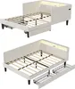 ProximaX Polsterbett 140x200 cm, Stauraumbett mit 2 Produktbild-Vorschau 9