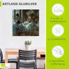 ARTland Wandbild Alu für Innen & Outdoor Blaue Tänzerinnen Produktbild-Vorschau 4