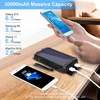 Solar Powerbank 30000mAh mit LED Licht, 2 Outputs Power Produktbild-Vorschau 2