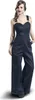 Voodoo Vixen Latzhose Damen Marlene Latzhose blau XL Produktbild-Vorschau 6