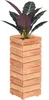 Balkon-Hochbeet Lärche MODULO - 30x30x75 cm Naturbelassen Produktbild-Vorschau 1