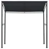 Padiglione BBQ 215x150x220 cm in acciaio antracite Anteprima dell’immagine prodotto 10