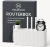 WLAN-Router Box Wandregal für TV Receiver Wohnzimmer Produktbild-Vorschau 1