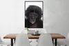 MuchoWow® Gerahmtes Poster Affe - Schimpanse - Porträt - Produktbild-Vorschau 2