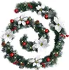 vidaXL Guirlande de Noël avec lumières LED Vert 2,7 m PVC Voir les images du produit 8