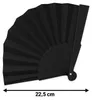 Faltfächer Handfächer Tanzfächer Schwarz Japanischer Produktbild-Vorschau 7