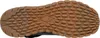 The underside of a black sneaker with a brown rubber sole. Produktbild-Vorschau