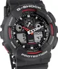A close-up studio shot of a black G-Shock watch with red accents. Náhľad obrázku produktu