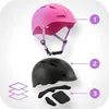 Kask rowerowy dziecięcy na hulajnogę Bervee SCOUT, XS/S, Podgląd zdjęcia produktu 7