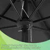 Parasol Jopassy Ø2,7 m Parasol de jardin pivotant à 360° Voir les images du produit 5