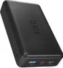 A black power bank with multiple charging ports and brand logo. Náhľad obrázku produktu