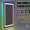 Vrygle Specchio Bagno LED RGB 90x70 cm con Bluetooth: Anteprima dell’immagine prodotto 14