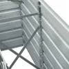 vidaXL Hochbeet Verzinkter Stahl 240x40x77 cm Grau Produktbild-Vorschau 6