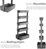 tectake® Vertikalbeet Flora 5 Etagen, die oberen 4 mit Produktbild-Vorschau 3