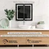 MIADOMODO Zrcadlová skříňka s LED osvětlením, 65 x 65 cm Náhled obrázku produktu 4