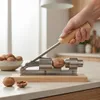 WELLHAUS Nussknacker Hebel Holzsockel verstellbar Walnuss Produktbild-Vorschau 4
