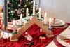 Weihnachtsdekoration LED Kerzenhalter 7 Kerzen natur Produktbild-Vorschau 25