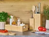 Zeller Present 25678, Schlitzmesserblock, Bambus, Produktbild-Vorschau 4