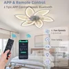 AIORBER Moderní stropní ventilátor s LED osvětlením, Náhled obrázku produktu 5