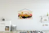 MuchoWow® Textilposter Gold - Blumen - Druck - Abstrakt - Produktbild-Vorschau 2