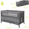Lorelli Up and Down Reisebett 3in1 Beistellbett Laufstall 2 Produktbild-Vorschau 19