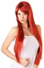 Cottelli ACCESSOIRES Peruka Długa Prosta Czerwona Podgląd zdjęcia produktu 4