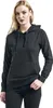 Black Premium by EMP Damen schwarzer Basic Hoodie aus Produktbild-Vorschau 4