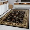 Teppich Läufer Wohnzimmer Schwarz 80x150 Orientalisches Produktbild-Vorschau 2