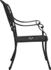 vidaXL 3dílná sada Bistro Set Cast Aluminium Black Náhled obrázku produktu 7