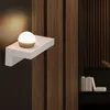 LED Wandleuchte, Metall, Beton, grau, 30 cm Produktbild-Vorschau 9