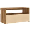 "Rabatt" TV-Schränke mit LED-Leuchten 2 Stk. Artisan-Eiche Produktbild-Vorschau 9
