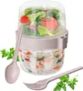 Orion | Kelímek na jogurt se lžičkou - 2 kusy - 370 ml - Náhled obrázku produktu 4