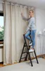WENKO 3 stufig Alu Design Klapp Tritt Leiter Haushalt Steh Produktbild-Vorschau 9