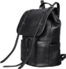 Lederrucksack Schwarz mit 3 Riemen – Eleganter City- & Produktbild-Vorschau 7