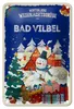 Blechschild Weihnachtsgrüße BAD VILBEL Geschenk Dekoration  Produktbild-Vorschau 1