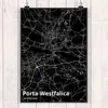 Mr. & Mrs. Panda Bild Porta Westfalica DIN A3 - Geschenk, Produktbild-Vorschau 2
