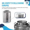 Bidon à huile en acier inoxydable de 50 litres, récipient Voir les images du produit 6