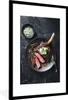 MuchoWow® MuchoWow® Gerahmtes Poster Steak mit Champignons Produktbild-Vorschau 1