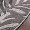 Teppich FLORAL 9020 GRAY 150x150 RUND Produktbild-Vorschau 4
