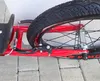 Koloběžka Storm s nafukovacími koly 20/16" bílo-červená Náhled obrázku produktu 4